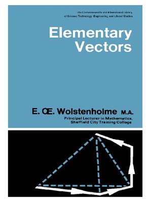 cover image of Elementary Vectors